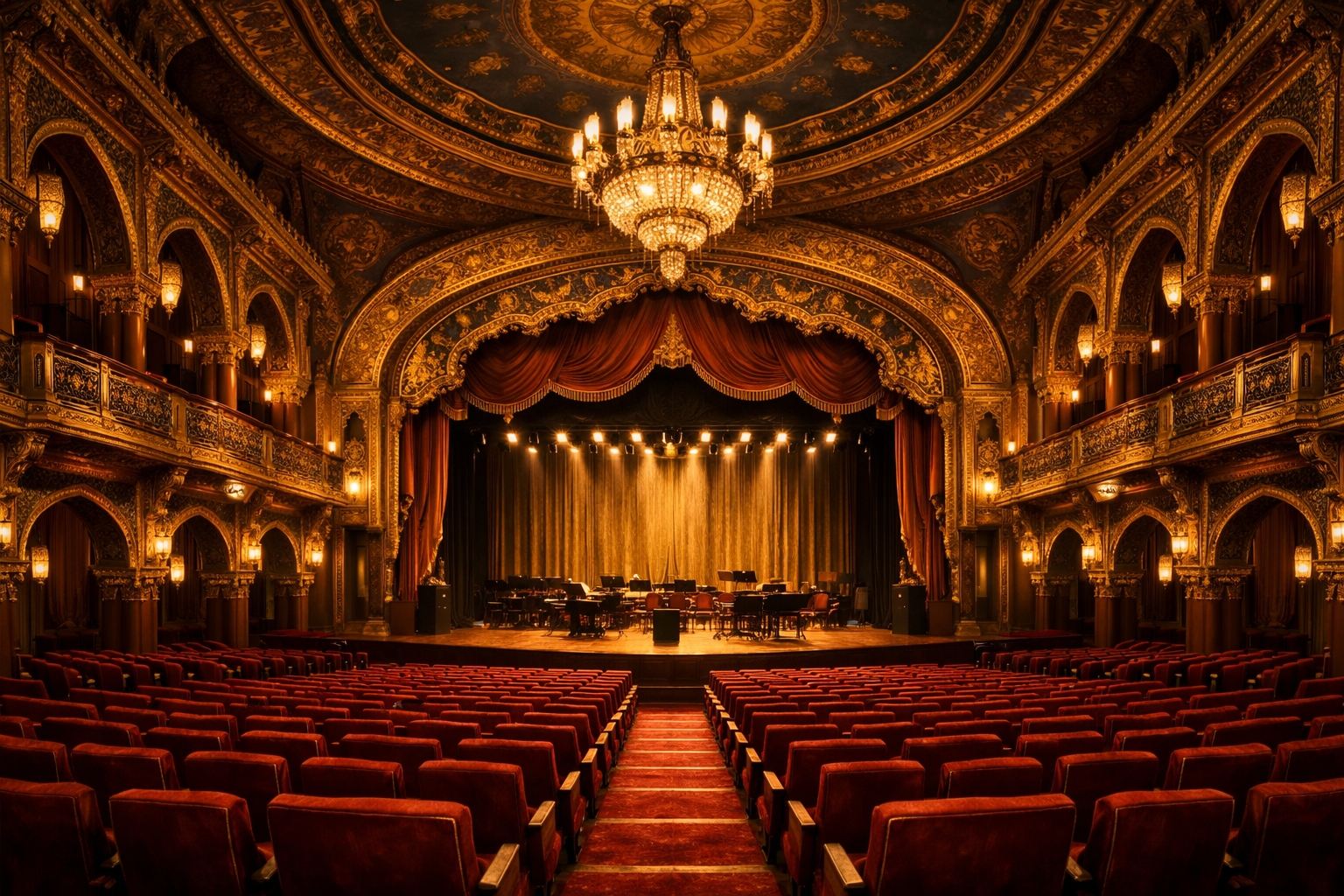 Istanbul'da bir kultur sahnesinden gorunum